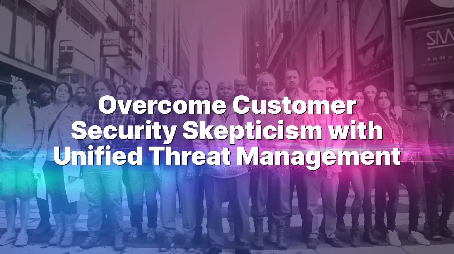 Overcome Customer Security Skepticism with Unified Threat Management