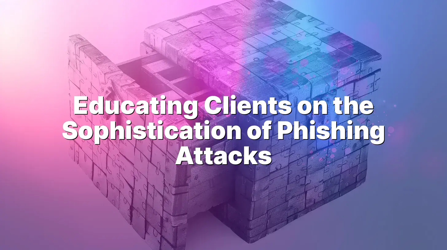 Educating Clients on the Sophistication of Phishing Attacks