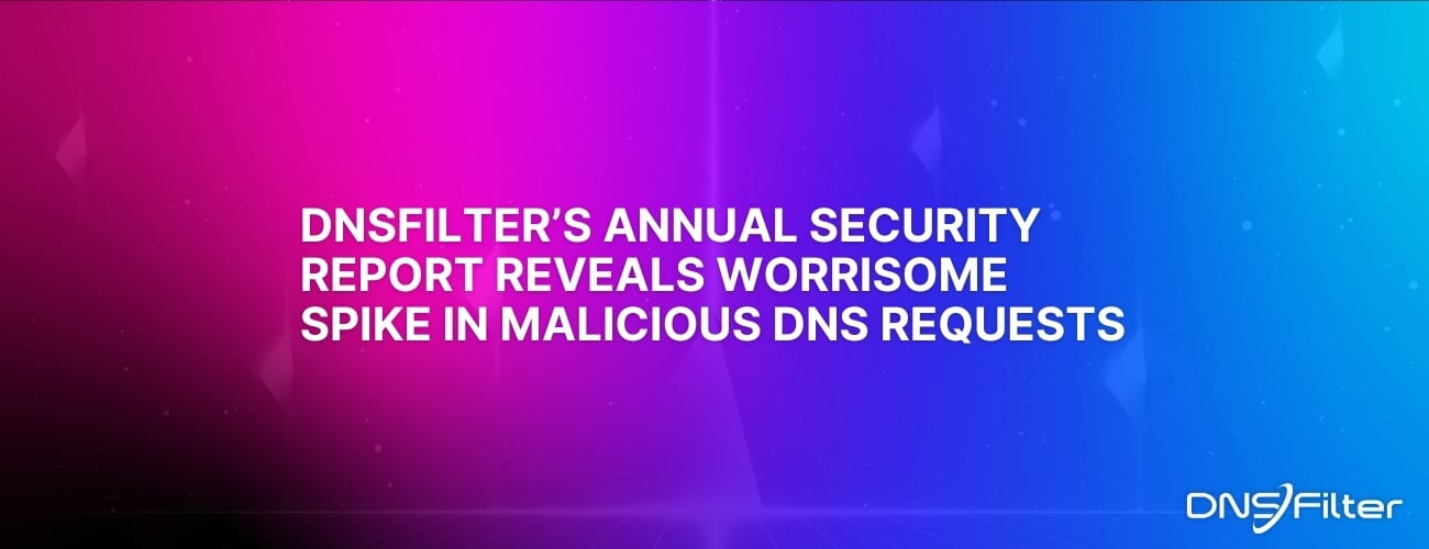 DNSFilter’s Annual Security Report Reveals Worrisome Spike in Malicious DNS Requests